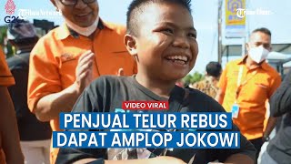 Bocah di Bau bau Nekat Terobos Paspampres Demi Jualan Telur Rebus ke Jokowi