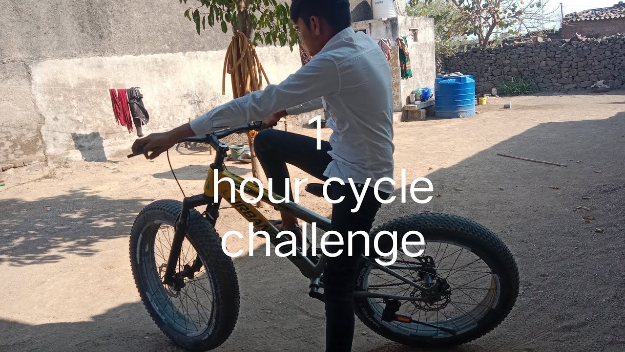 #1 hour cycle challenge