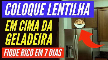 Como se faz a simpatia da lentilha?