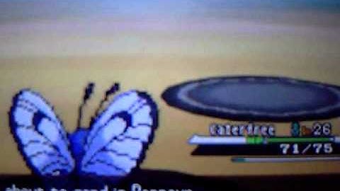 Pokemon Black mono bug type run part 10 Cheren 3