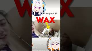 Found a "Wax Person" in the Restroom?! 💀 #filian #vtuber #vtuberclips