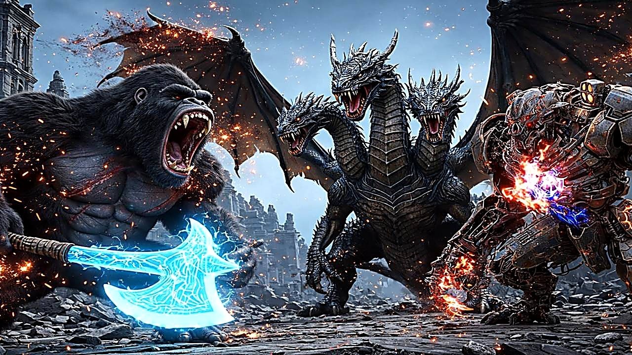 The Hollow Call: Kong vs Hydra & Vorex Unleashed! - Skull Island War