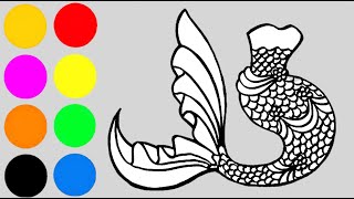 how to draw a mermaid dress Drawing a mermaid dress | How to draw a dress | Drawing for kids