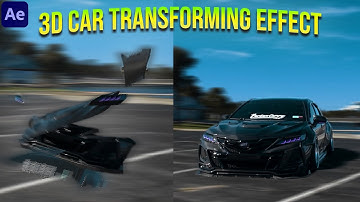 3D Car Transforming Effect in After Effects (Element 3D Tutorial)