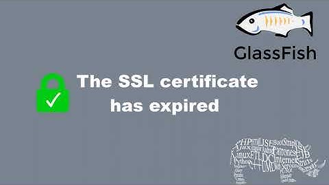 Unable to see Glassfish logs in Eclipse Console-Glassfish The SSL certificate has expired