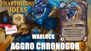 Aggro Chronogor - Warlock Standard Hearthstone Gameplay