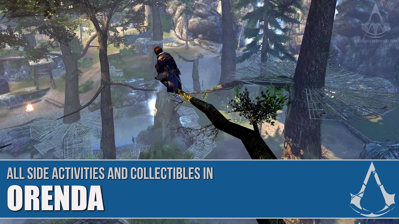 Assassin's Creed Rogue - All Side Activities & Collectibles in Orenda