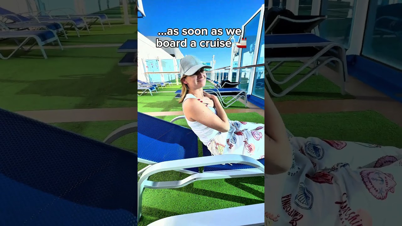 Tell me cruises aren’t therapy without telling me cruises aren’t therapy 😂🚢 #cruiselife #cruise