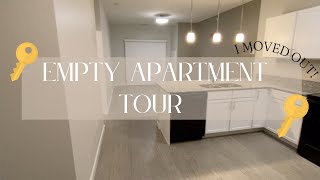 FINALLY MOVED INTO MY FIRST APARTMENT! | Empty Apartment Tour | 1 Bedroom Apartment