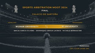 Sports Arbitration Moot 2024 - Final (Wuhan University v. IE University)