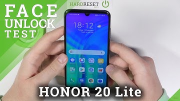Test of Face Unlock on Honor 20 Lite – Test Face Recognition Feature
