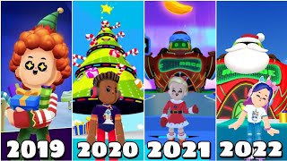 Evolution of pkxd christmas update | 2019,2020,2021,2022 screenshot 5
