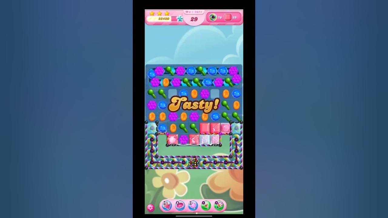 Candy Crush Saga Level 7671 ⭐⭐⭐ YouTube