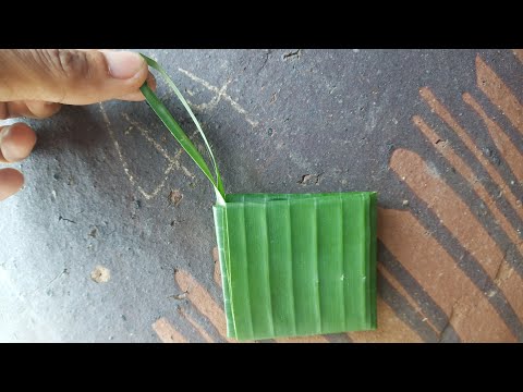 Video Cách làm túi xách siêu đẹp bằng lá chuối. (banana leaf... - youtube