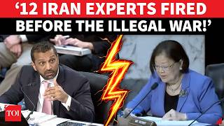 ‘TRUMP’S BIGGEST IRAN BLUNDER’: Kash Patel Fired 12 Experts Before War; Mazie Hirono Goes Nuclear