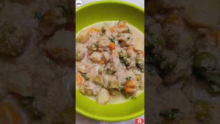 RESTAURANT STYLE WHITE KURMA #shorts #trendingshorts #indianfood #trending #whitekurma #breakfast