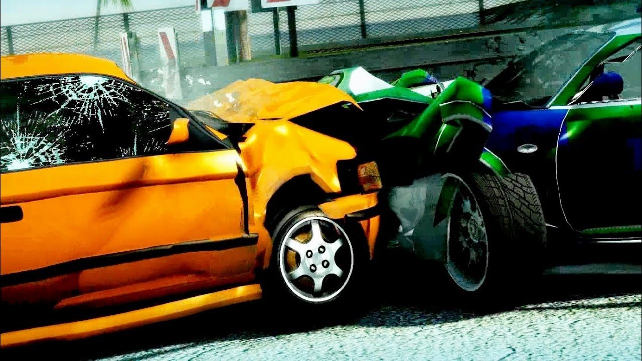 Burnout Paradise - Damage & Crash Physics Showcase (Remastered