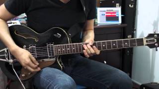 Video thumbnail of "How to Play Turn it up - Planetshakers - Electric Guitar by Nathan Park"