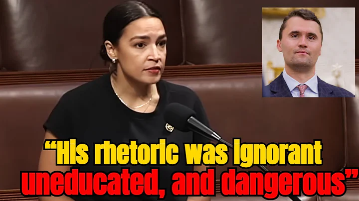 “Charlie Kirk’s Murder Sparks Partisan Clash” — AOC Slams House GOP Resolution