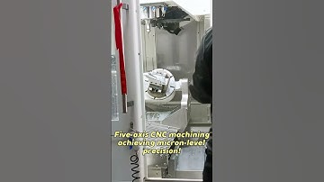 Five-axis CNC machining, achieving micron-level precision! #machine #factory #cncsoftware #cnc