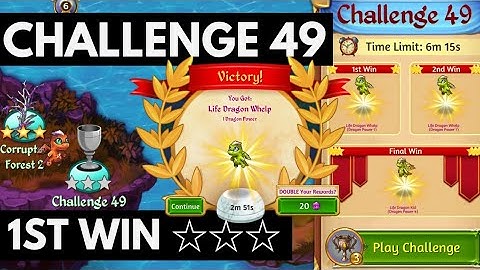 Merge Dragons Challenge 49 • 2m51s On 1st Win ☆☆☆