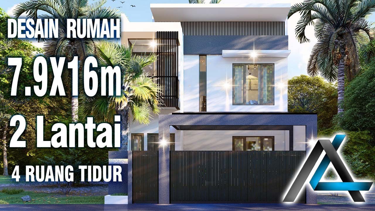 DESAIN RUMAH 79 X 16 Meter I Semarang DESAIN RUMAH MINIMALIS MODERN YouTube DESAIN RUMAH 79 X 16 Meter I Semarang DESAIN RUMAH MINIMALIS MODERN YouTube