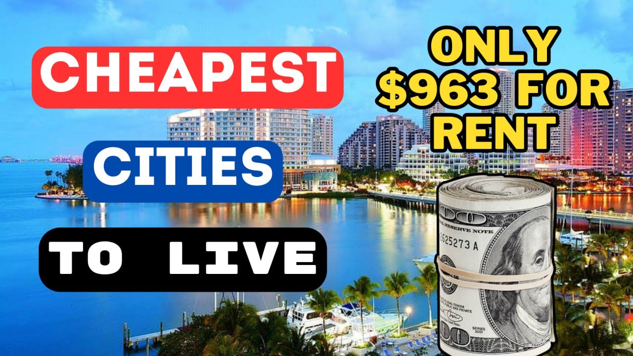 The 10 Cheapest Cities to Live in the USA - YouTube