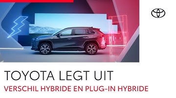 Toyota legt uit - Wat is het verschil tussen een hybride en een plug-in hybride auto?