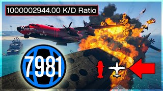 Meet The STUPIDEST Level 7981 Kosatka Griefer on GTA Online! (Ragequits)