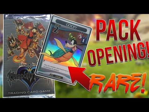 Kingdom Hearts Trading Card Game - 3 PACK OPENING! - YouTube