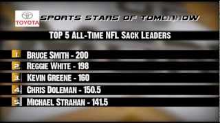 Sports Stars of Tomorrow Toyota Top 5 - NFL All-Time Sack Leaders