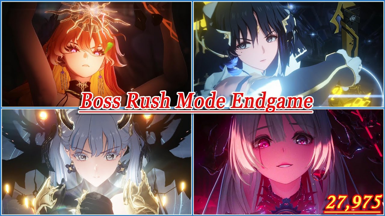 5000 Points 4 Teams Double Pawns Matrix: Jinhsi, Cartethyia, Augusta & Phrolova - Wuthering Waves