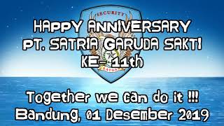 HUT Ke 11th PT.SATRIA GARUDA SAKTI