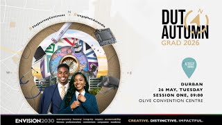 DUT Autumn Grad 2026 – Management Sciences – Durban – Tuesday 26 May 2026, 09:00