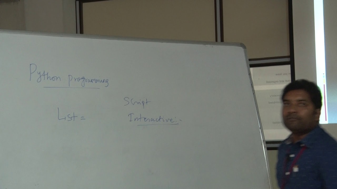 Problem Solving and Python Programming by Dr Gowri Shankar - YouTube