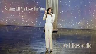 Whitney Houston - Saving All My Love For You Live HiRes Audio Grammys 1986