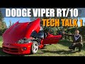 Dodge Viper RT/10 Tech Insights 🏎️