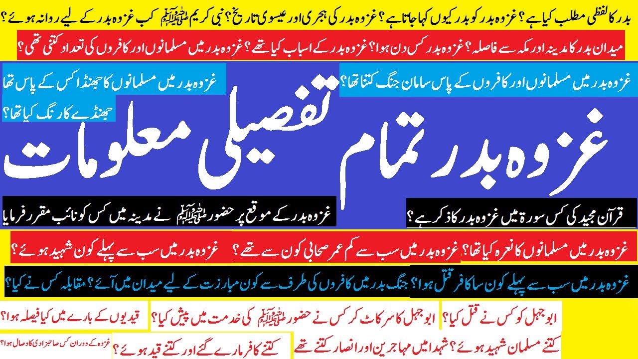 Ghazwa e Badar