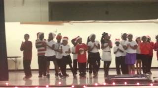 Jaden in BHE Christmas Program 2012