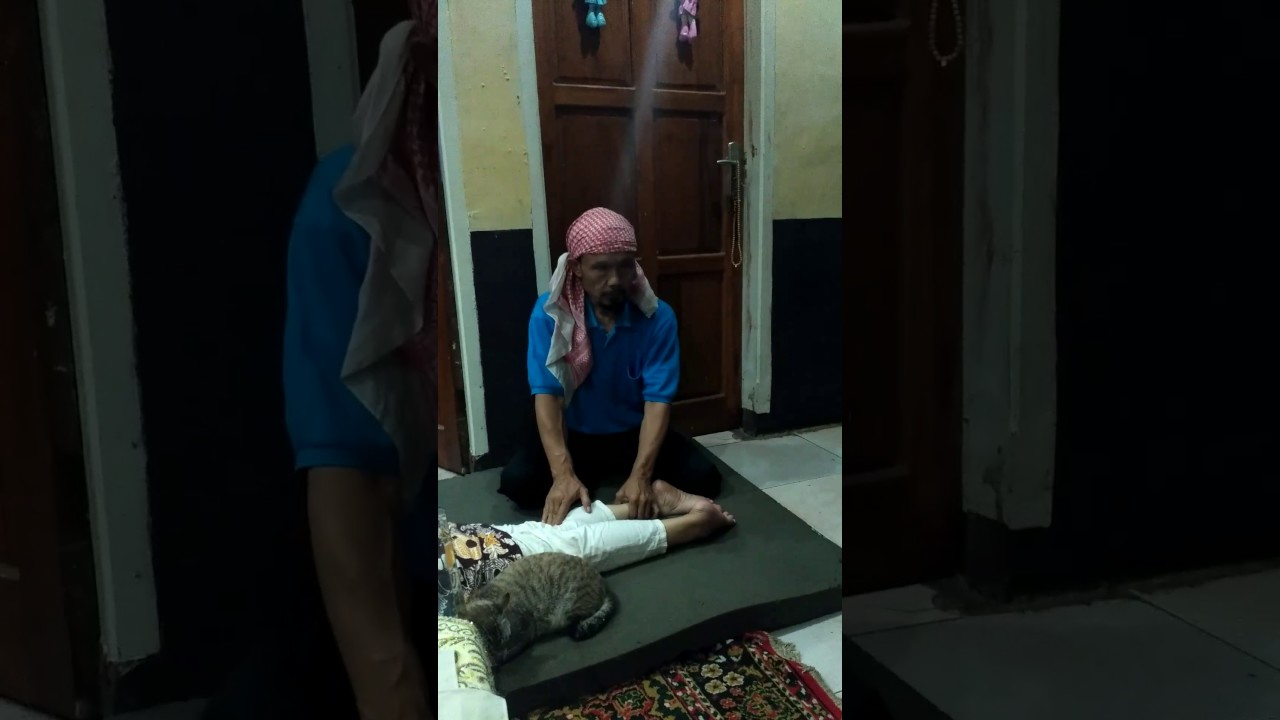 Pijat terapi mang eli tanpa ramuan obat obatan - YouTube