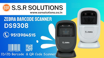 Zebra DS9308 1D/2D Presentation Barcode Scanner | qr code scanner bangalore | barcode scanner