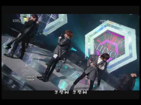Super Junior 藝聲 with SHINEE 20091106 Ring Ding Dong 中字幕