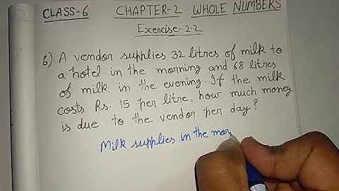 Ex. 2.2 Q. - 6 Solve/ Chapter 2 WHOLE NUMBERS/ Class 6 Maths NCERT/The Abhishek Sir