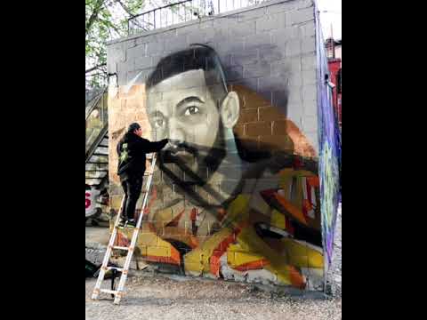 🎨 Moises #drake #art #graffiti #mural #paint #streetart #graff