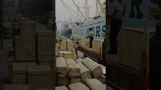 Before the container, cargo was shipped in boxes, sacks and barrels. Much has happened since #Maersk