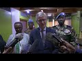 #centrafrique : REUNION DU PREMIER MINISTRE  AVEC JEAN PIERRE LA CROIX