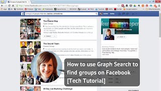 How to use Graph Search to find groups on Facebook [Tech Tutorial] screenshot 3