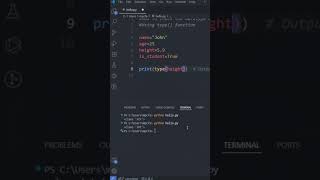 👉 Python Day 7: Check Data Types with type() | Python Shorts for Beginners