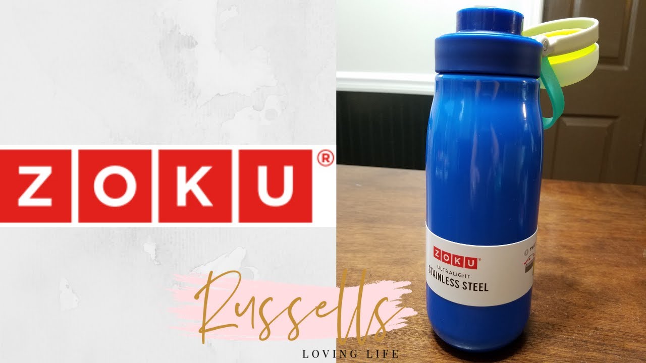 Zoku Ultralight Stainless Steel Bottle Review || Homeschool Mom