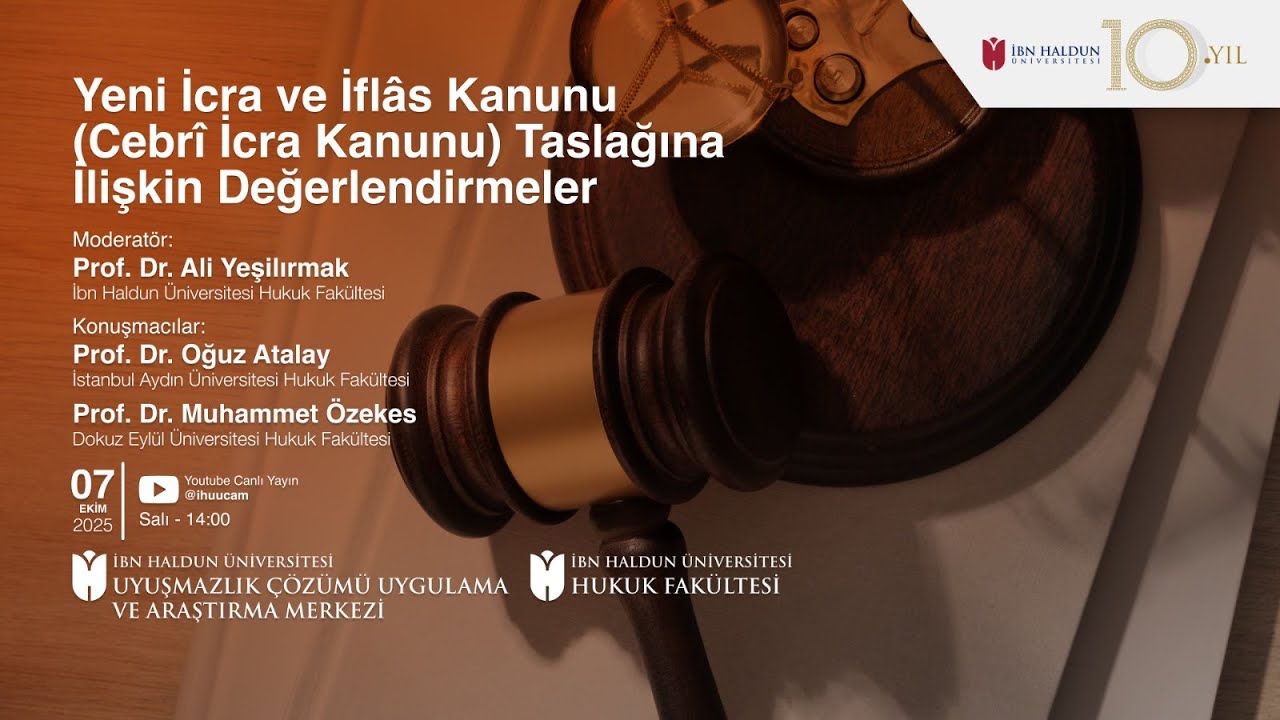 Yeni İcra ve İflâs Kanunu (Cebrî İcra Kanunu) Taslağına İlişkin Değerlendirmeler